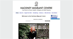 Desktop Screenshot of hackneymigrantcentre.org.uk